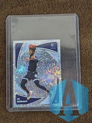 2020-21 Panini NBA Sticker JA MORANT #380 Fireworks Mini Memphis Grizzlies
